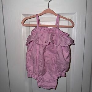 GAP Light Pink Baby Romper